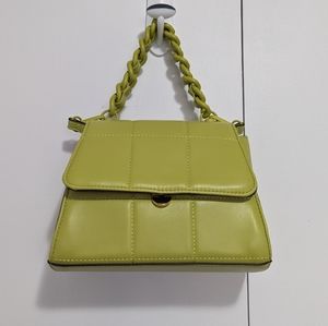 Call it Spring Lime Green Puffer Handbag